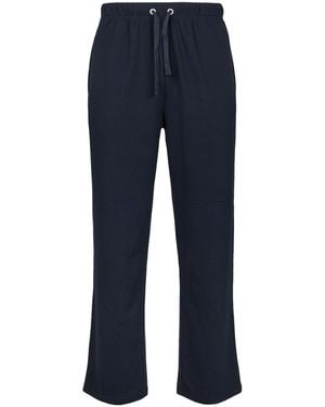 Heat Holders Thermal Lounge Bottoms With Elastic Waist For Warm & Comfortable Wear - Blue