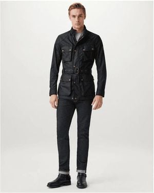 Belstaff Trialmaster Waxed Jacket - White