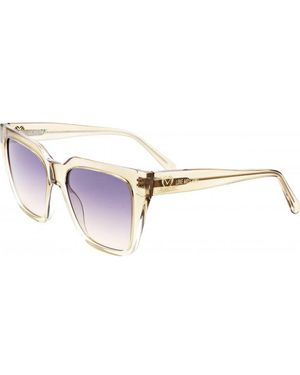 Moschino Mol065S 52 010A Ff Love Sunglasses - Natural