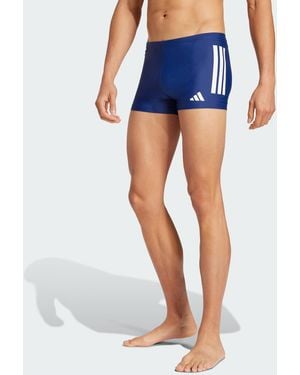 adidas Originals 3-Stripes Swim Boxers 2-Inch - Blue
