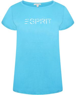 Esprit Ladies T-Shirt Cotton - Blue