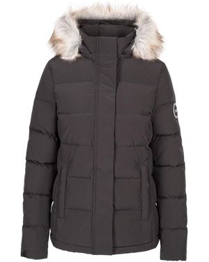 Trespass Ladies Composed Dlx Down Jacket - Grey