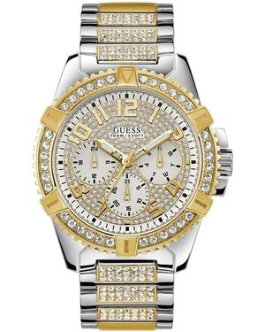 Guess W0799G4 Tone Frontier Watch - Metallic