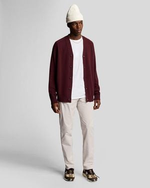 Lyle & Scott Five Pockets Chino - Red
