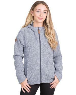 Trespass Ladies Reserve C Fleece Jacket (Denim) - Blue
