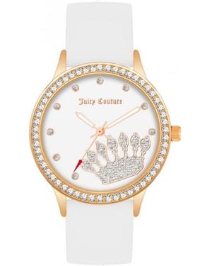 Juicy Couture Jc1342Rgwt Ladies Watch - White