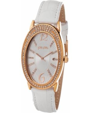Folli Follie Ladies Watch Quartz Stainless Steel - Metallic