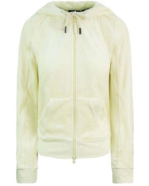 PUMA X Rihanna Fenty Long Sleeve Vanilla Velour Track Jacket 575837 04 - Yellow