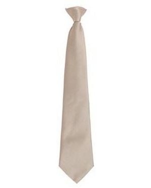 PREMIER Fashion ”Colours” Work Clip On Tie - White