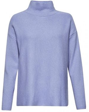 Great Plains FCUK Mikita Milano Polo Neck Jumper - Blue