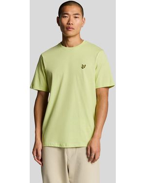 Lyle & Scott Cotton Crew Neck T-Shirt - Green