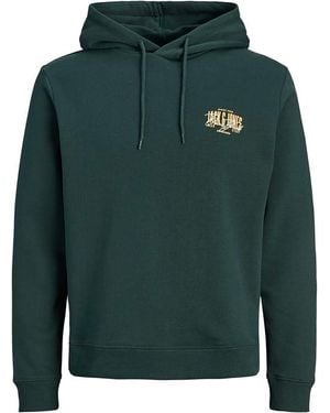 Jack & Jones Hoodie Hooded Pullover - Green