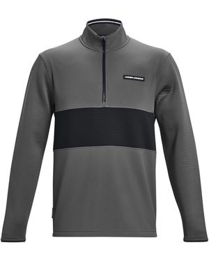 Under Armour Daytona Zip Neck Long Sleeve Sweatshirt - Grey