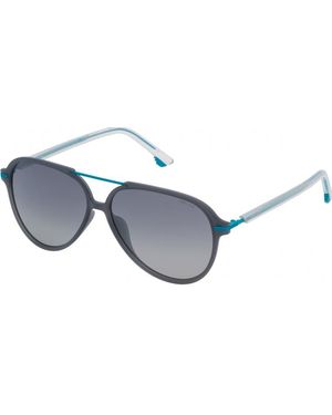 Police Spl58258M20P 58 Sunglasses - Blue