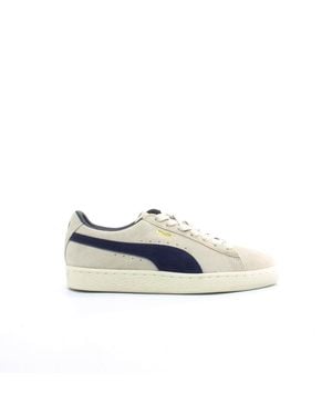 PUMA Suede Classic Leather Lace Up Trainers 365587 02 - Blue