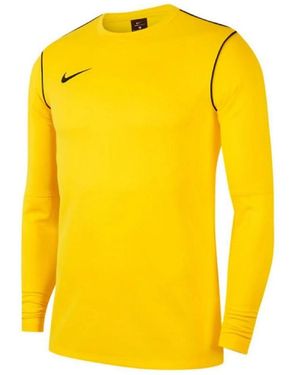 Nike Park 20 Crew Neck Long Sleeve Jersey T-Shirt - Yellow