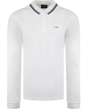 Armani Jeans Polo Shirt - White
