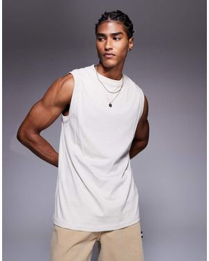 ASOS Crew Neck Tank - Grey