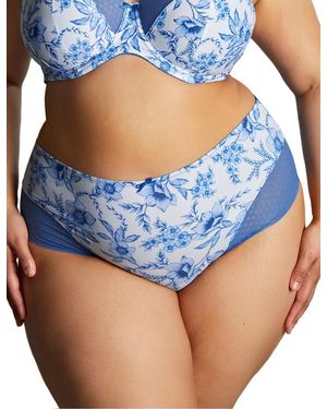 Sculptresse By Panache 10682 Bliss Deep Brief - Blue