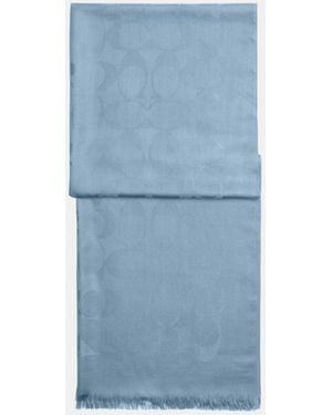 COACH Signature C Wrap - Blue