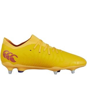 Canterbury Adult Speed Infinite Team Soft Ground Rugby Boots (Mars/Amber/ Crush) - Yellow