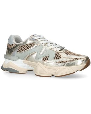 Steve Madden Speeder Trainers Fabric - White