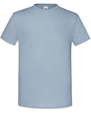 Fruit Of The Loom Volwassen Iconisch T-shirt (mineraalblauw)