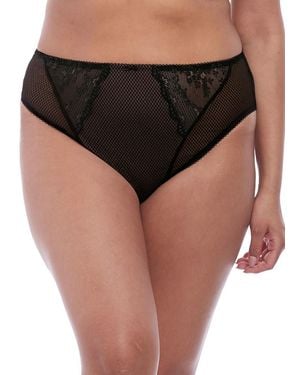 Elomi Charley High Leg Brief - Black