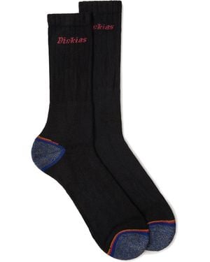 Dickies Strong Adults Work Socks Cotton - Black