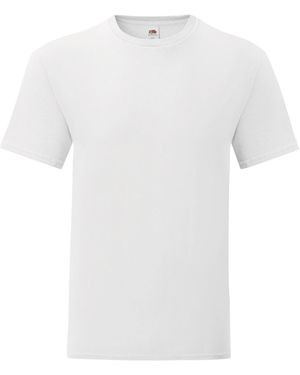 Fruit Of The Loom Iconic T-Shirt - White