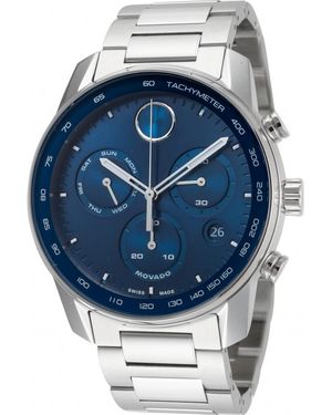 Movado 3600865 Bold Verso Watch - Blue