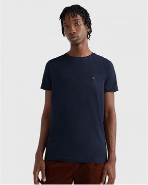 Tommy Hilfiger Core Stretch Slim C-Neck T-Shirt - Blue