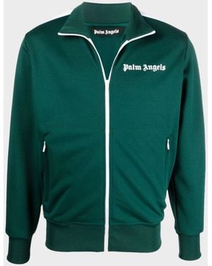 Palm Angels Track Jacket Nylon - Green