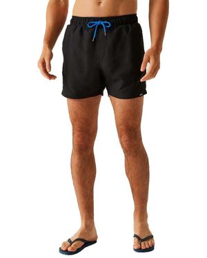Regatta Mawson Iii Quick Drying Swimming Shorts - Black
