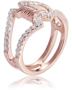 Orphelia 925 Sterling Ring - Pink