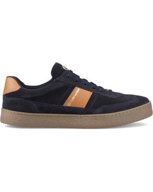 Base London Banksy Casual Trainers Leather - Blue