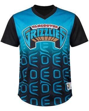 Mitchell & Ness Nba Vancouver Grizzlies Winning Shot Mesh T-Shirt - Blue