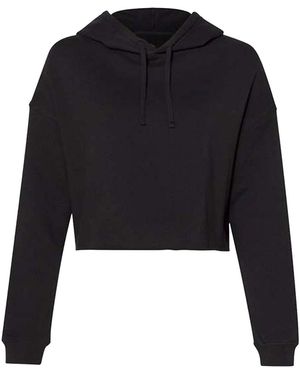 Miso Cropped Hoodie - Black