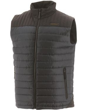 Caterpillar Squall Vest Body Warmers - Grey