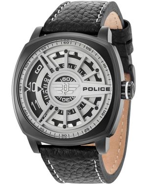 Police Watch Quartz Stainless Steel - Metallic