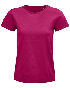 Sol's Ladies Pioneer Organic T-Shirt Cotton - Purple