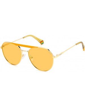 Polaroid Pld 6211 57 Lpe Sunglasses - Metallic
