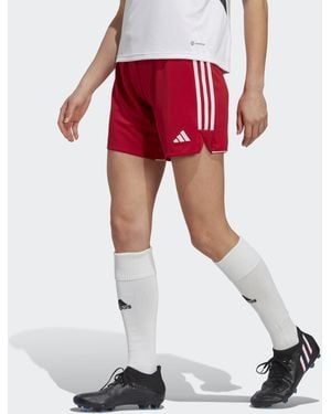 adidas Originals Tiro 23 League Long-Length Shorts - Red