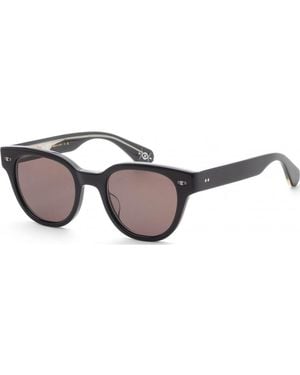 Garrett Leight Ml2047 48 Bkpwlava Jane Sunglasses - Black