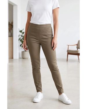 Secret Label High Waisted Jeggings - Grey