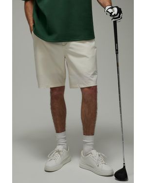 BoohooMAN Active Loose Fit 8.5Inch Golf Short - Green