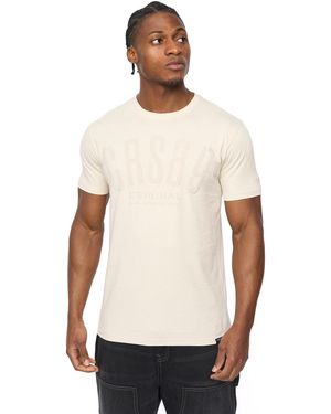 Crosshatch Hallfell T-Shirt - White