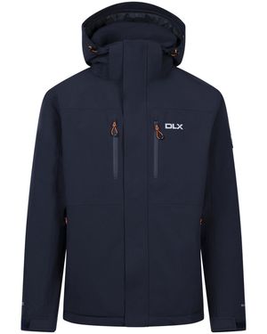 Trespass Oswarm Waterproof Jacket (Dark Flint) - Blue