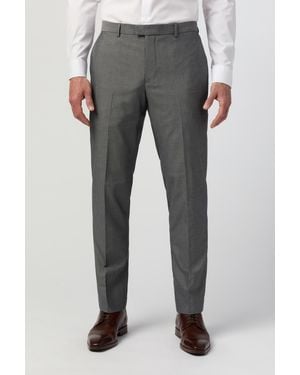 Limehaus Slim Fit Trousers - Grey