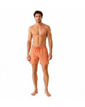 BOSS Swim Trunks, Short Style, Iconic 50491594 - Orange